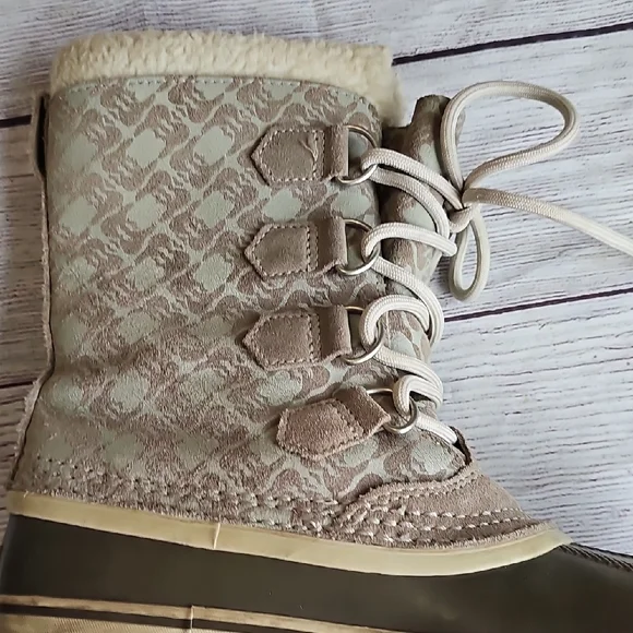 Sorel Sz 8 Joan Of Arc Tan Winter Boots - Picture 16 of 16